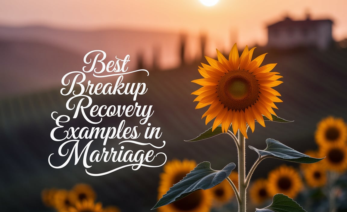 Best Breakup Recovery Examples in Marriage