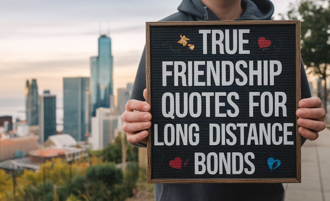 True Friendship Quotes For Long Distance Bonds