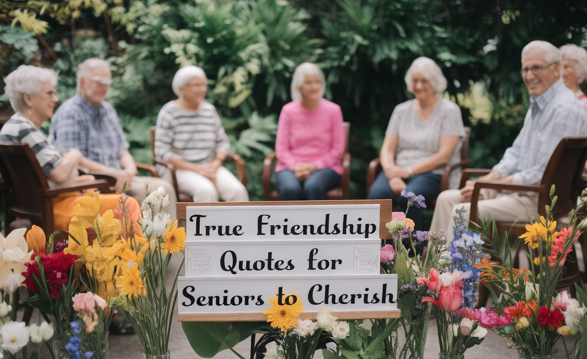 True Friendship Quotes For Seniors To Cherish