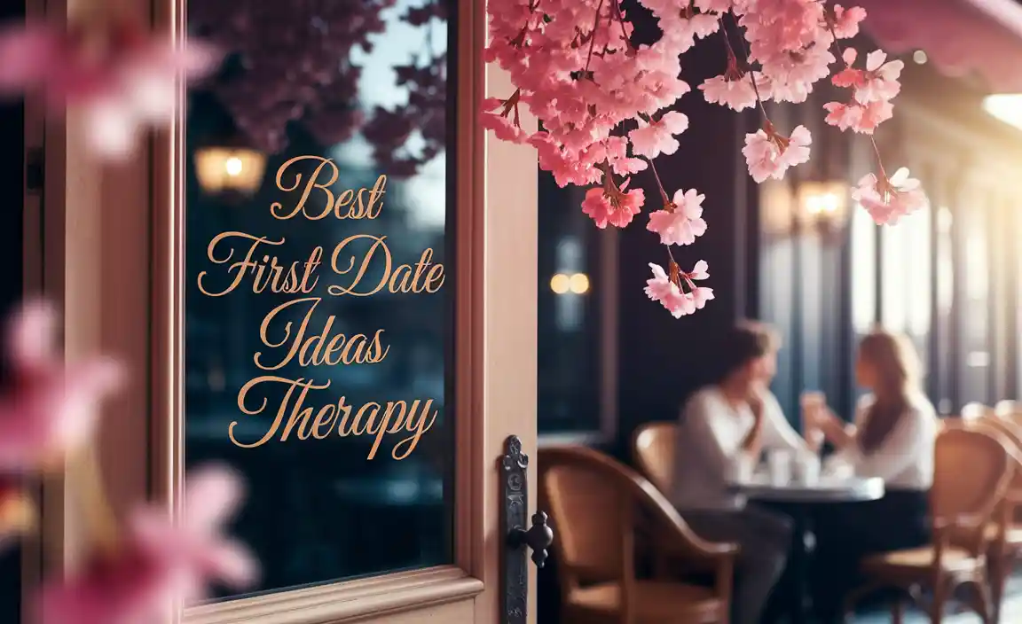 Best First Date Ideas Therapy